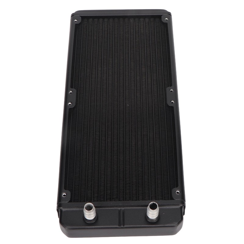 Water Cooling Radiator Frosted 18 Pipes Metal Heat Exchanger Radiator