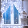HOMELYLIFE Decorative String Lights 300 LED Fairy Curtain Lights USB