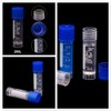 HUAZIZ Pack of 100 2 ml Freezing Tubes Blue with