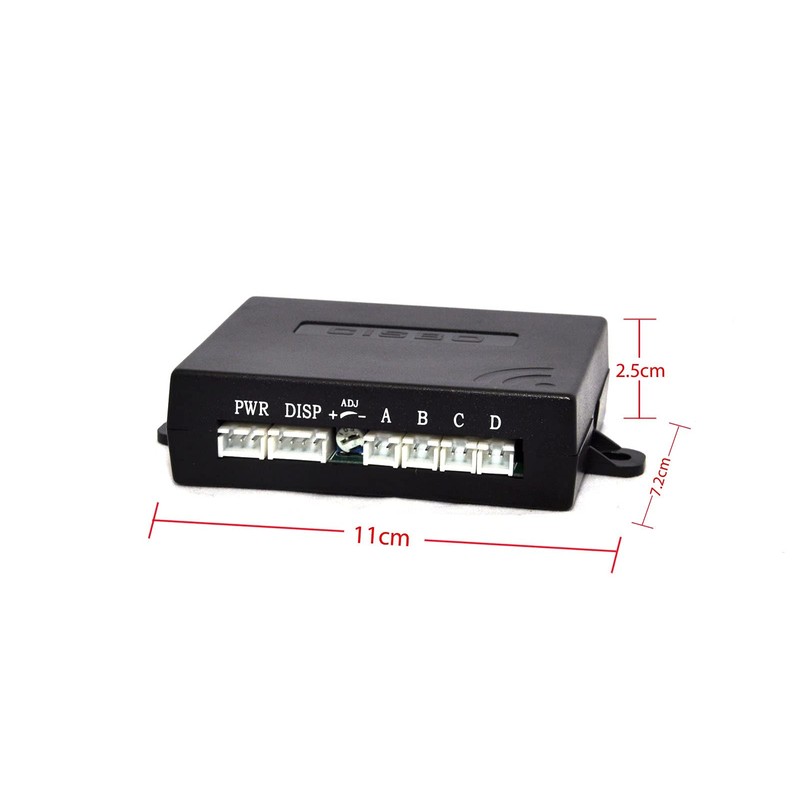 CISBO PARKING REVERSE SENSORS 4 SENSORS AUDIO BUZZER ALARM CANBUS