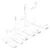 Leeds Display : BR50CT : 10 x Adjustable Sliding Plastic