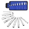 WORKPRO 9-Piece Shower Valve Socket Wrench Set with Bar Handle,