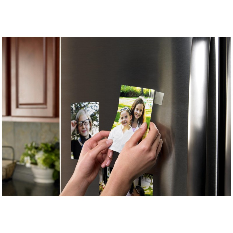 Scotch Restickable Squares, 0.5"x0.5", 72 Count, Clear Double-Sided Mounting Pre-Cut