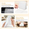 ATCYMI Recipe Holder Organizer Binder with 20 Double-sided Plastic Sleeves