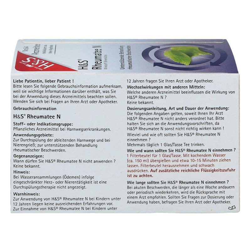 H&S Rheumatoid N 20 x 2.0 g