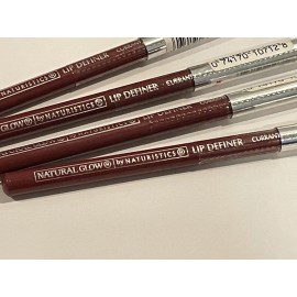 Naturistics Lot Of 4 Natural Glow By Naturistics Lip Definer Pencil - CURRANT