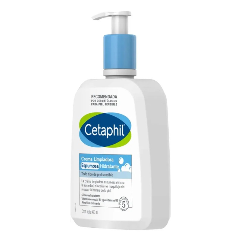 Crema Limpiadora Cetaphil Espumosa E Hidratante 473ml