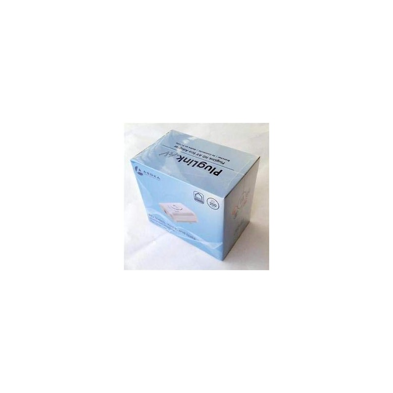 Asoka PL9661-I3 PlugLink AV Powerline HomePlug Ethernet HD 200Mbps Adapter