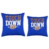 Touchdown Season Football Lovers Fans Throw Pillow