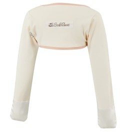 ScratchSleeves | Stay-on Scratch Mitts for Itchy Toddlers & Pre-School Children | Cream/Cappuccino | 4-5y