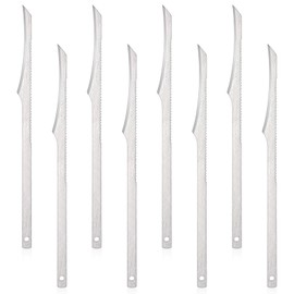 8 PCS Foot Scraper for Dead Skin Callus Removal, Stainless Steel Pedicure Knife Scrubber Remover Tool Callus Foot Skin Heel Scraper Pedicure Tools for Men Women Feet, Silver
