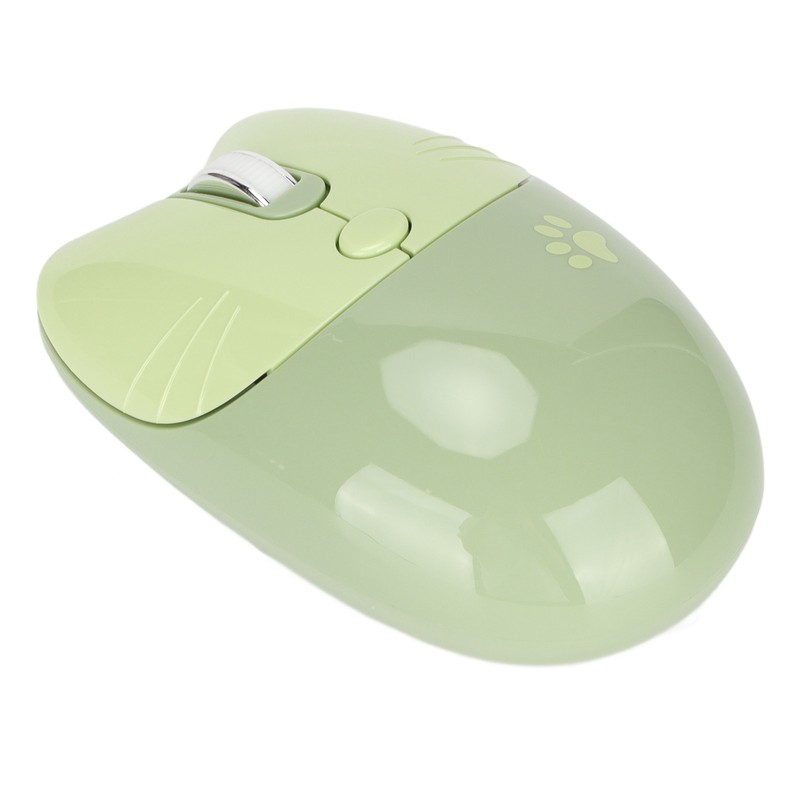 Wireless Mouse Cute Cartoon Cat Paw 2.4G Dual Mode Computer
