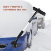 STFYUG 2 in 1 Snow Brush Car, Ice Scraper Car