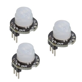 Hailege 3pcs MINI SR602 Motion Sensor Detector Module Pyroelectric Infrared Sensory Switch High Sensitivity