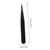 Minkissy Stainless Tweezers Eyebrow Clip Face Hair Tweezers Pointed Blackhead