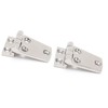 2Pcs Boat Hinges Stainless Steel Ship Door Durable Polishing AntiRust