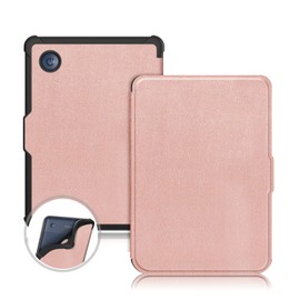 TOPCASE Soft TPU Case for Kobo Clara Colour/Clara BW (2024)/Clara 2E (2022)/Tolino Shine Color/Shine 5 (2024)/Shine 4 (2022), 6 Inch eReader with Sleep/Wake Function, Rose Gold