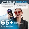 TREBLAB HD77 Bluetooth Speaker - Powerful 360° Sound with Impactful