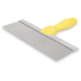 WAL-BOARD TOOLS Yellow Plastic Handle Drywall Taping Knife, 14 Inch Stainless Steel Blade, Made in The USA, 021-044