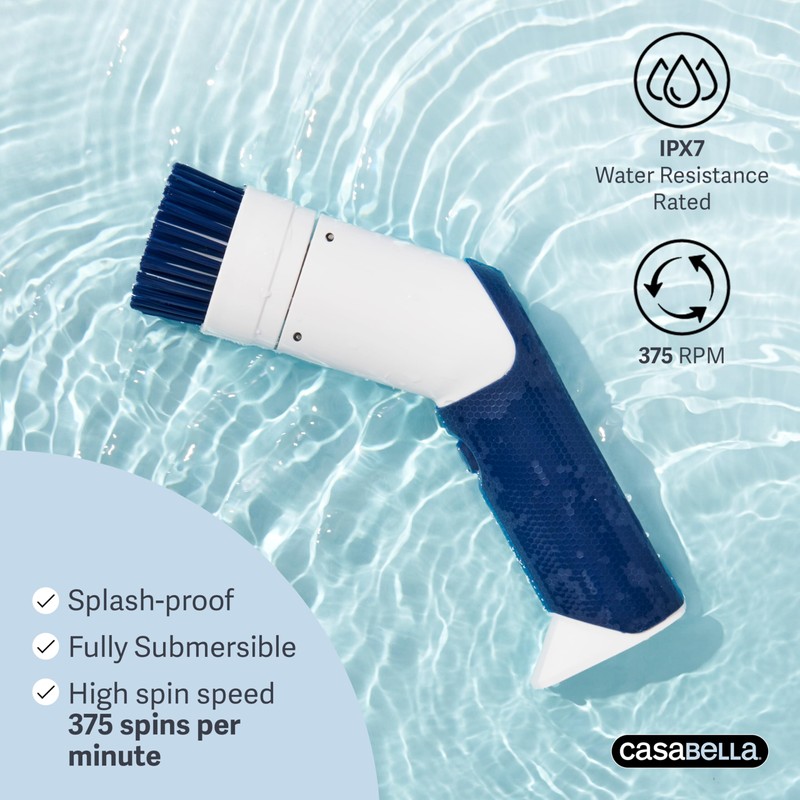 Casabella Power Spin Handheld Scrubber