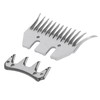 ANKROYU Sheep Shears Blade, High Carbon Steel Wool Cutter Blade,