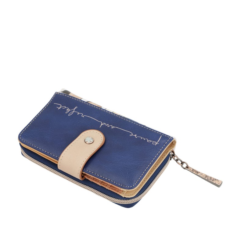 Anekke Zip Wallet with Flap, Combination (Sunrise), Size, various colours