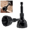 Deburring External Chamfer Tool, HSS Hex Shank Deburring Tool for