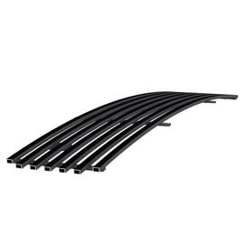 APS Compatible with Ford F-250 F-350 F-450 F-550 2008-2010 Lower Bumper Stainless Steel SS Black Billet Front Grill Grille Insert S18-H82356F