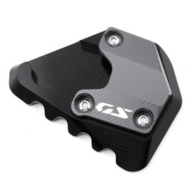 For R1300GS Adventure R 1300 gsa R1300 GS ADV 2024 2025 2026 1300gs GS1300 Accessories Motorcycle Stand Enlarge Support Pad Plate r1300gs 1300gsa Side Stand Extension Pad (Grey)