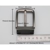 McFanBe Belt Buckle 28 mm to 38 mm Single Prong