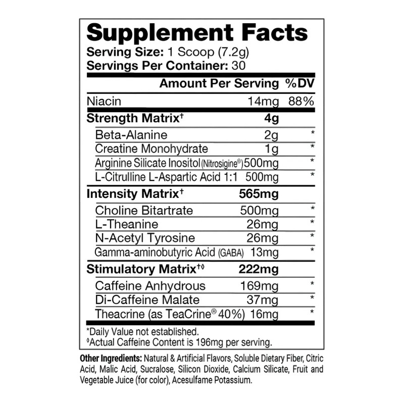 ProSupps Mr. Hyde Signature Preentreno Mora Azul 30 Porciones 216g