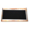 DEWEPRO Sanding Block with Velcro Including Interchangeable Carbide Plate Made