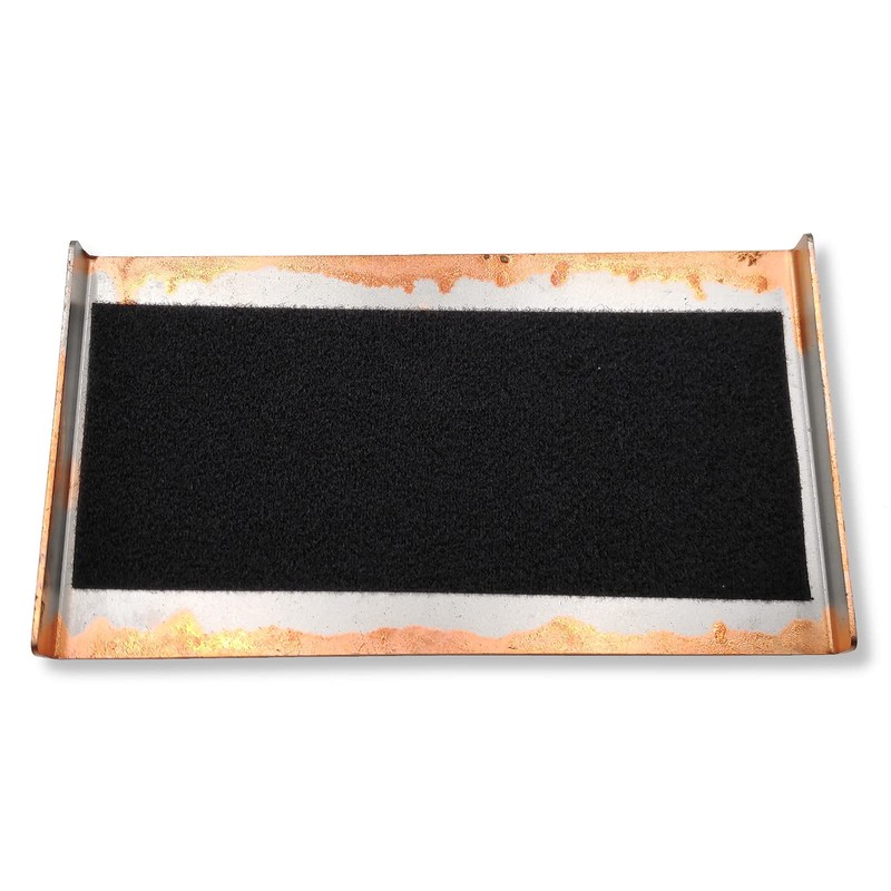 DEWEPRO Sanding Block with Velcro Including Interchangeable Carbide Plate Made