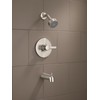 Peerless PTT188792-BN Apex, Tub Shower Trim Kit, Brushed Nickel