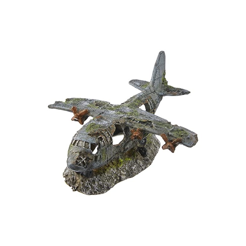 Nobby Aqua Ornaments Aeroplane 21.8 x 17.5 x 8.3 cm,