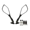Mokuo Foldable Motorcycle Mirrors Fit for Ninja 250 ZX6R 636
