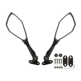 Mokuo Foldable Motorcycle Mirrors Fit for Ninja 250 ZX6R 636 300R EX300 ABS 2011-2018 / Ninja 400 2018-2023 / kawasaki ninja 500 accessories/Ninja 650 Mirrors