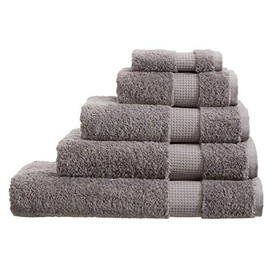 Olivia Rocco Egyptian Cotton Towels, Luxe Collection Towel 700 GSM, 4 Pack Face Cloths Silver