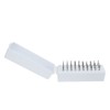 30 Holes Nail Drill Bits with Dustproof Organizer Stainless Steel