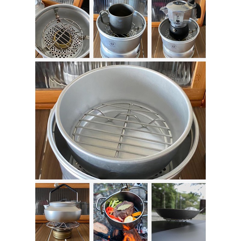 CAMPING MOON Dutch Oven Inner Net Bottom Net [Camping Equipment