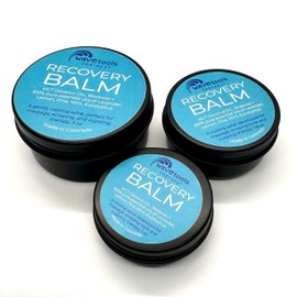 Wave Tools All Natural Recovery Balm Soothe Small Batch Pure Essential Oils Ideal for Massage (1 Ounce Metal Tin)
