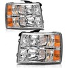 Chevy Silverado Headlights Assembly for 2007 2008 2009 2010 2011