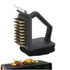 Sturdy Stainless Steel Barbecue Oven Cleansing Brush 3 in 1