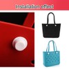 ZORZA 4Pcs Screw Rivets Replacement for Beach Tote Bag Handles