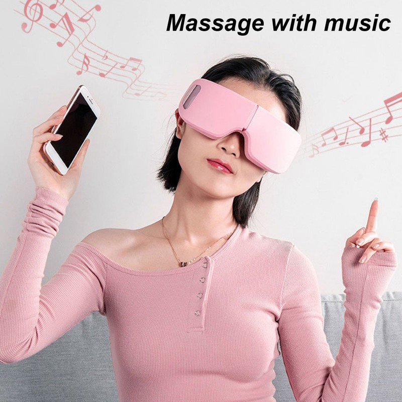 Electric Eye Massager Gas Bag Hot Compress Relieve Fatigue Eye