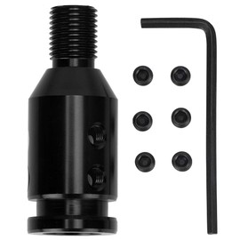 for Shift Knob Adapter-Shift Knob Adapter Replacement for Non Threaded Shift Knob Adapter Set Universal Car Shift Knob Adapter Replacement for Non Threaded Shifters 12X1.25