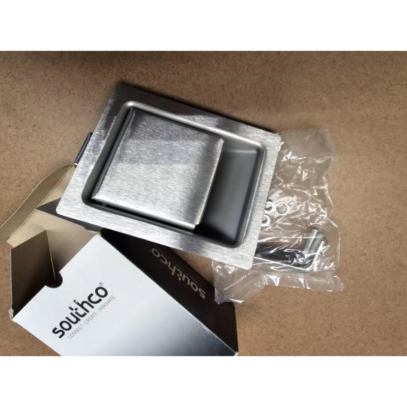 Southco 64-10-301-50, Push To Close Latch, Large Size, Non-Locking, Stainless