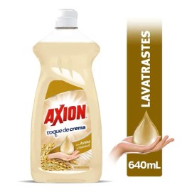 Lavatrastes Axion Toue De Crema Con Avena 640ml                                                                                                       