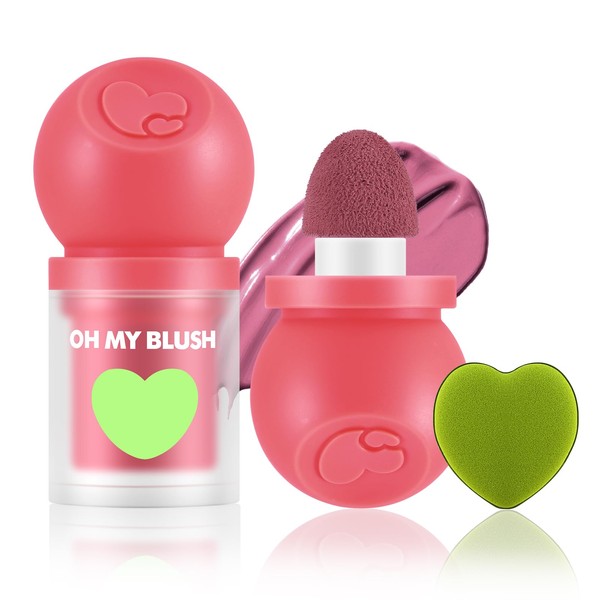 Boobeen Soft Liquid Blush Tint Cheek Blush, Cream Blush Face