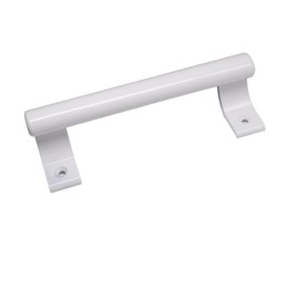 KAFENDA 8 inches Aluminum Alloy Sliding Door Handle Balcony Glass Door Handle Bathroom Cabinet Door Handle Garden Door Handle Warehouse Door Modern Metal Handle (White)